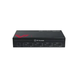 4×4 4K HDMI Matrix Switch with Downscaler, Audio Extraction, IR Remote Control           4KMX44-H2