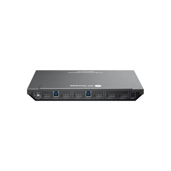 8K DisplayPort KVM Switch for Two Computers, Supports Dual Monitors & 144hz/165hz/240hz High Refresh Rate Gaming          8KSW21DP-DM
