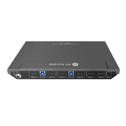 4K Dual Monitor KVM Switch, 2-Port HDMI with Hotkey Switching, Supports High Refresh Rates like 144Hz, 165Hz & 240Hz           4KSW21-DM
