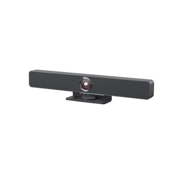 AnyCo V8 All-in-One Video Bar w/ 4K AI Tracking Camera, 4-Mic Array, Dual Stereo Speakers, Works with Cascaded Mics for Large Conference Room