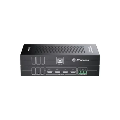 Zero-Latency 4K HDMI KVM Extender w/ 4-Port USB 2.0, 50m/164ft HDMI Balun over Cat 5e/6/6a/7, High Refresh Rate for 144Hz, 165Hz & 240Hz        4KEX50-KVM