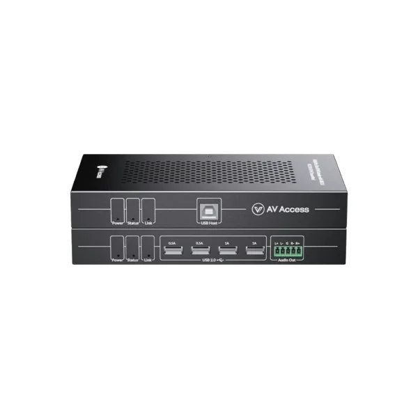 Zero-Latency 4K HDMI KVM Extender w/ 4-Port USB 2.0, 50m/164ft HDMI Balun over Cat 5e/6/6a/7, High Refresh Rate for 144Hz, 165Hz & 240Hz        4KEX50-KVM