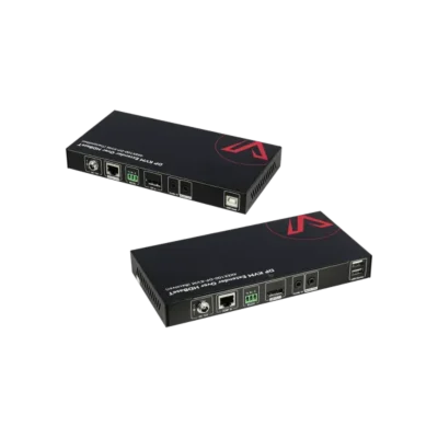 DisplayPort KVM Extender over CAT6, 4K Zero-Latency, 100m/330ft HDBaseT w/ Auto EDID            4KEX100-DP-KVM