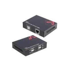 USB Extender 2.0 over CAT5e with Power Supply, 4x USB2.0 Port up to 60m/196ft U2EX50