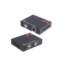 USB Extender 2.0 over CAT5e with Power Supply, 4x USB2.0 Port up to 60m/196ft               U2EX50