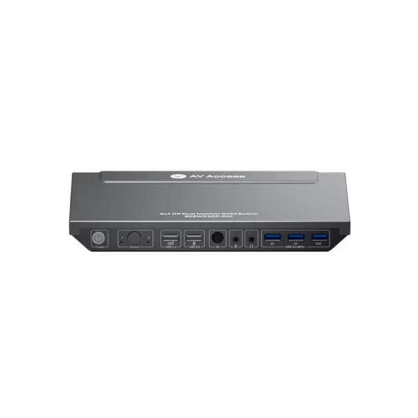 8K DisplayPort KVM Switch for Two Computers, Supports Dual Monitors & 144hz/165hz/240hz High Refresh Rate Gaming          8KSW21DP-DM - Image 2