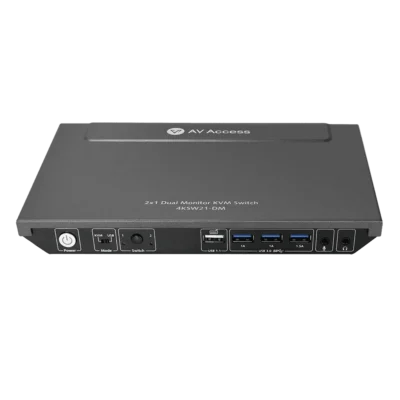 4K Dual Monitor KVM Switch, 2-Port HDMI with Hotkey Switching, Supports High Refresh Rates like 144Hz, 165Hz & 240Hz           4KSW21-DM - Image 2