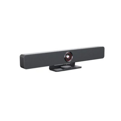 AnyCo V8 All-in-One Video Bar w/ 4K AI Tracking Camera, 4-Mic Array, Dual Stereo Speakers, Works with Cascaded Mics for Large Conference Room - Image 2