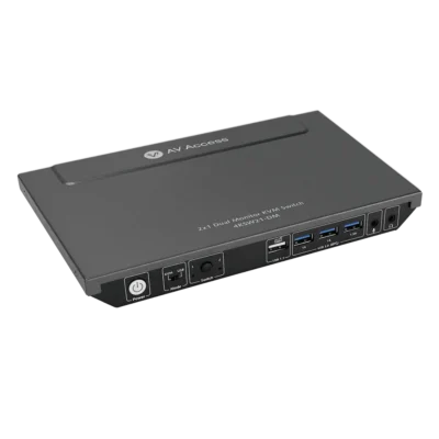 4K Dual Monitor KVM Switch, 2-Port HDMI with Hotkey Switching, Supports High Refresh Rates like 144Hz, 165Hz & 240Hz           4KSW21-DM - Image 3