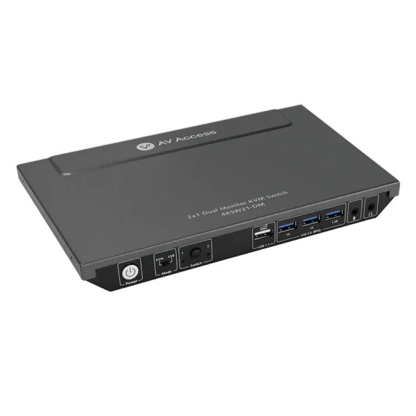 4K Dual Monitor KVM Switch, 2-Port HDMI with Hotkey Switching, Supports High Refresh Rates like 144Hz, 165Hz & 240Hz           4KSW21-DM - Image 3