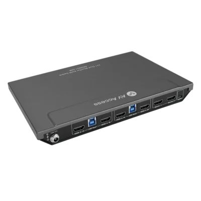 4K Dual Monitor KVM Switch, 2-Port HDMI with Hotkey Switching, Supports High Refresh Rates like 144Hz, 165Hz & 240Hz           4KSW21-DM - Image 5
