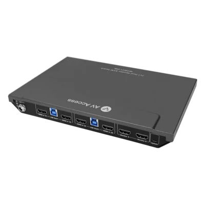 4K Dual Monitor KVM Switch, 2-Port HDMI with Hotkey Switching, Supports High Refresh Rates like 144Hz, 165Hz & 240Hz           4KSW21-DM - Image 6