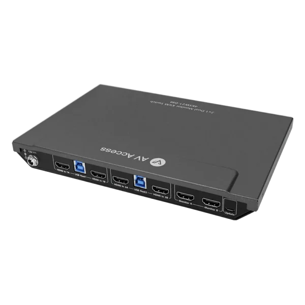 4K Dual Monitor KVM Switch, 2-Port HDMI with Hotkey Switching, Supports High Refresh Rates like 144Hz, 165Hz & 240Hz           4KSW21-DM - Image 6