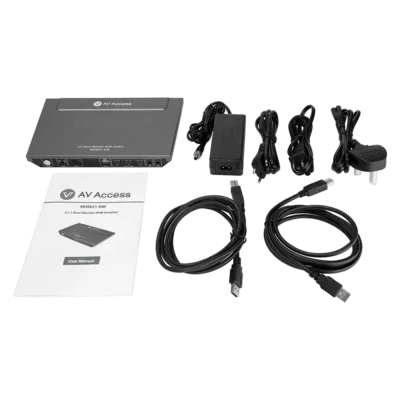 4K Dual Monitor KVM Switch, 2-Port HDMI with Hotkey Switching, Supports High Refresh Rates like 144Hz, 165Hz & 240Hz           4KSW21-DM - Image 7