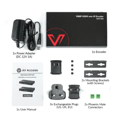 Zero-Configuration 4K AV over IP Decoder w/ Video Wall & Visual Control           4KIP200D - Image 6