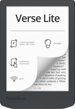 PocketBook Verse Lite – Premium 6-Inch E-Ink E-Reader with Frontlight